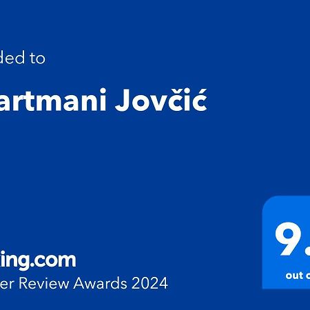 Apartmani Jovcic 레스코바츠 외부 사진